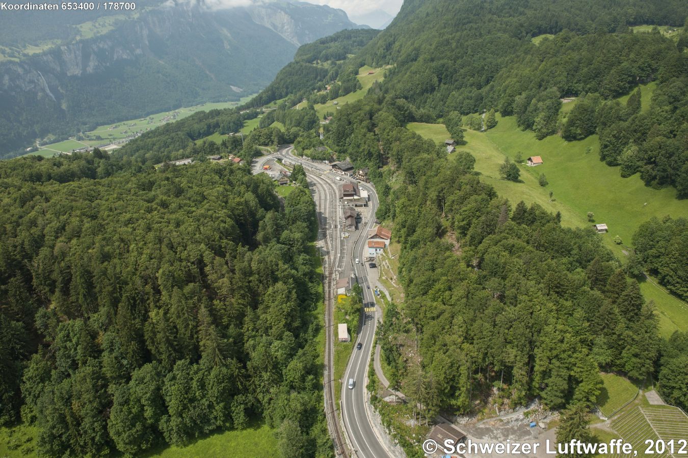 Brünig - Passhöhe, Blick Richtung SW